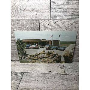 Vintage Wyoming‎ State Info Center Post Card I80 Ephemera Memorabilia Souvenir